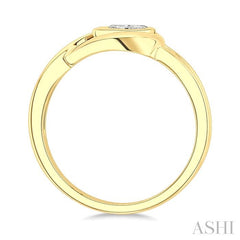 ASHI Pear Shape Diamond Fashion Ring 374X6PPFGYG