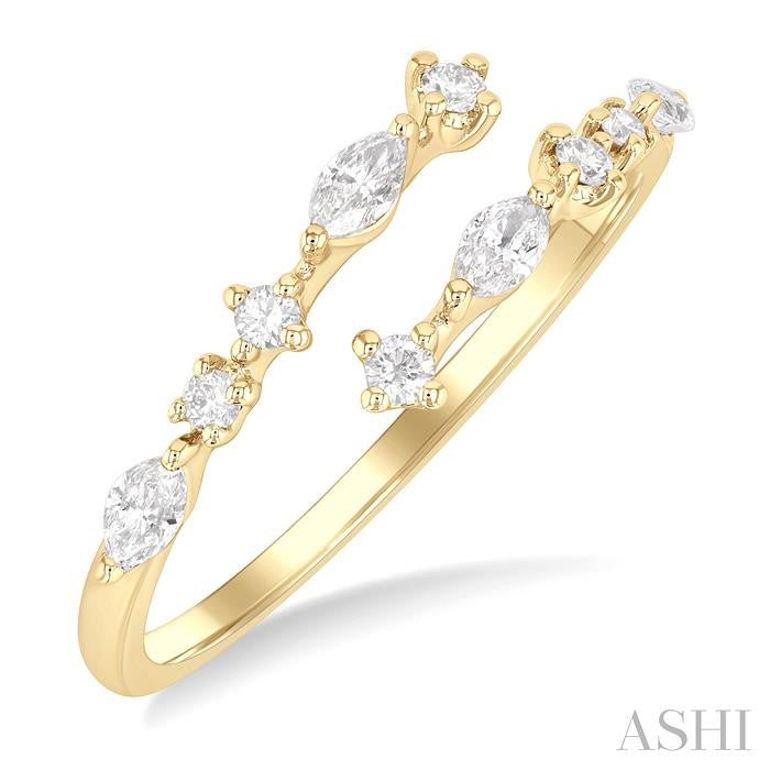 ASHI Diamond Fashion Open Band 376K5PPFGYG