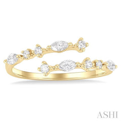 ASHI Diamond Fashion Open Band 376K5PPFGYG