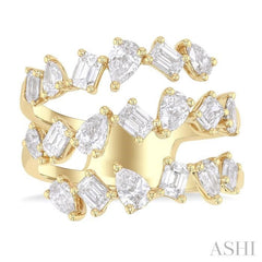 ASHI Mixed Shape Diamond Fashion Ring 376L0PPFGYG-2.35