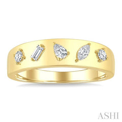 ASHI Mixed Shape Diamond Fashion Ring 376W6PPFGYG