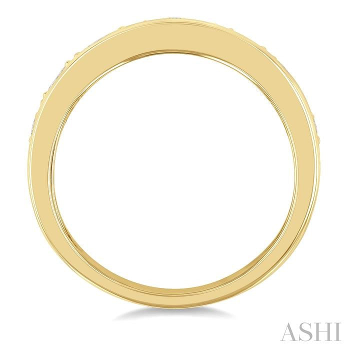 ASHI Mixed Shape Diamond Fashion Wide Band 377J0PPFGYG-1.15