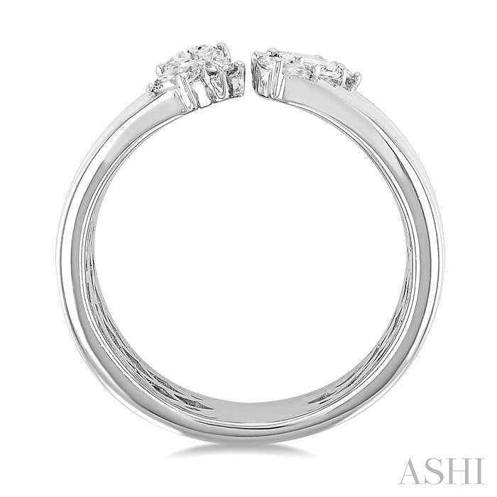 ASHI Bold Mixed Shape Diamond Fashion Open Band 378E2PPFGWG