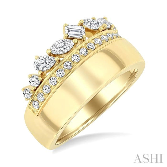 ASHI Mixed Shape Diamond Fashion Ring 378V2PPFGYG