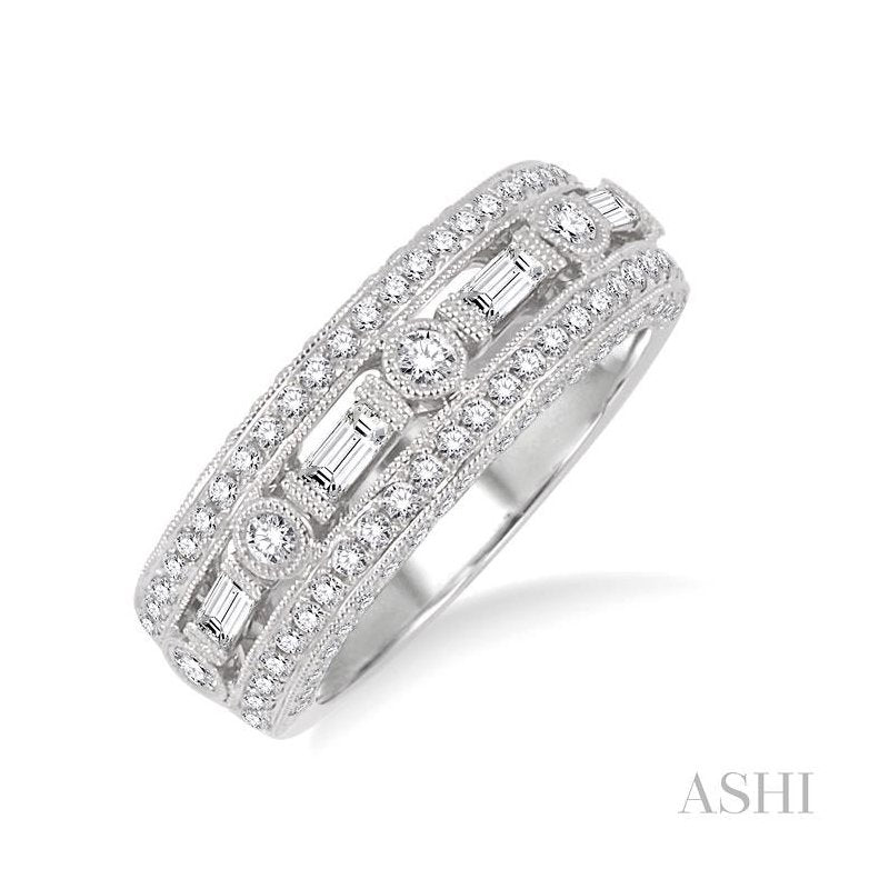 ASHI Baguette Diamond Fashion Ring 37642PPFVWG