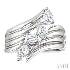 ASHI Mixed Shape Diamond Fashion Ring 379V1PPFGWG