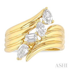 ASHI Mixed Shape Diamond Fashion Ring 379V1PPFGYG