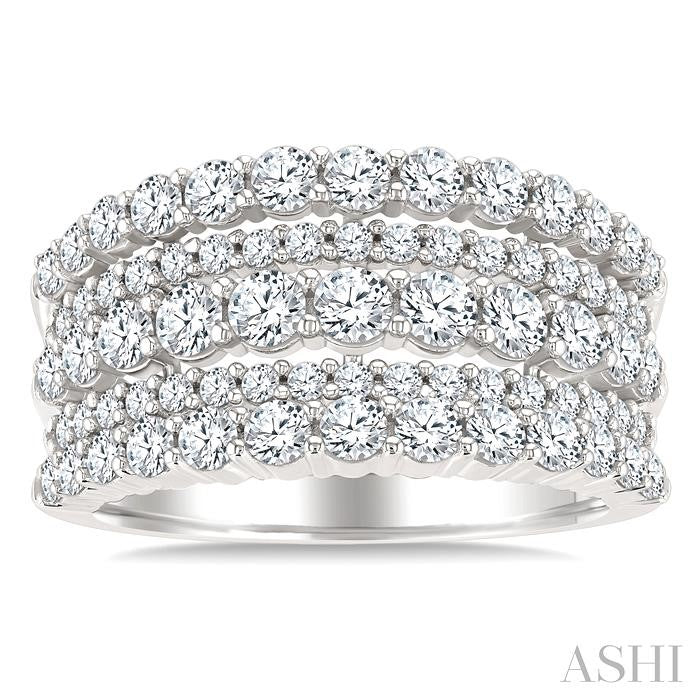 ASHI Bold Diamond Fashion Band 379W0PPFGWG-1.75