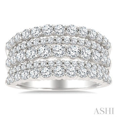 ASHI Bold Diamond Fashion Band 379W0PPFGWG-1.75