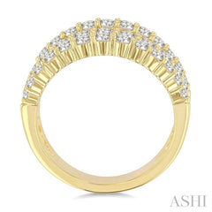 ASHI Bold Diamond Fashion Band 379W0PPFGYG-1.75