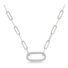 Parkplace Jewelers Paper Clip Diamond Fashion Pendant 998GQPPFHNKWG