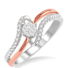 Parkplace Jewelers Round Shape Lovebright Diamond Fashion Ring 34276PPTNWP