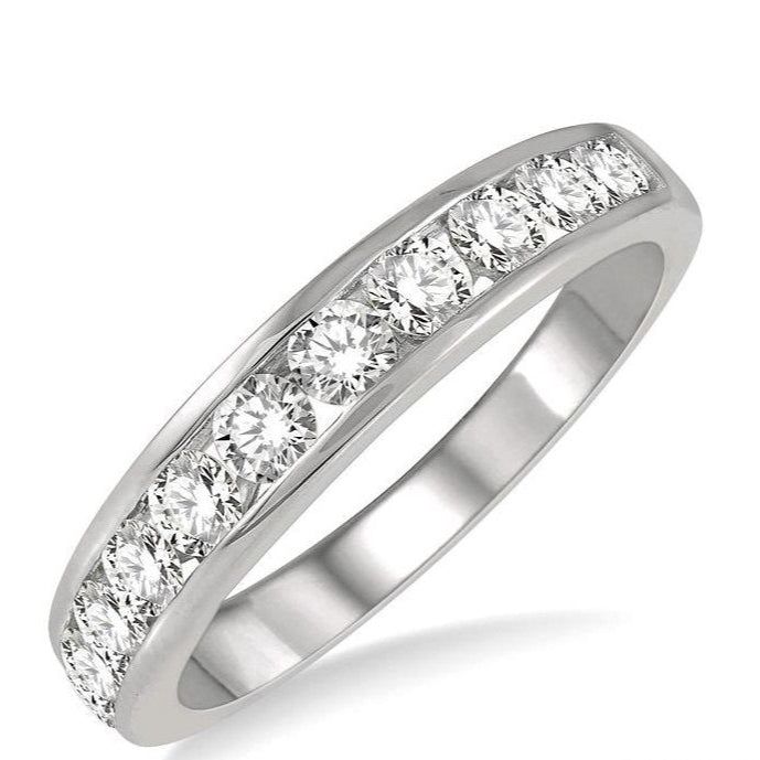Parkplace Jewelers 11 Stone Channel Set Diamond Wedding Band 33312PPFGWG