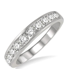 Parkplace Jewelers 11 Stone Channel Set Diamond Wedding Band 33312PPFGWG