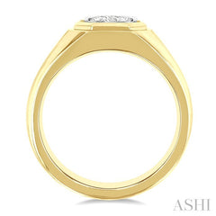 ASHI Men's Lovebright Diamond Ring 382A3PPTGYW