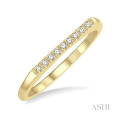 ASHI Stackable Bar Petite Diamond Fashion Ring 388F9PPTSYG