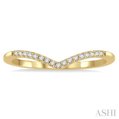 ASHI Stackable Chevron Petite Diamond Fashion Ring 385F8PPTSYG