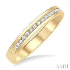 ASHI Channel Set Men's Diamond Band 38626PPFGYG