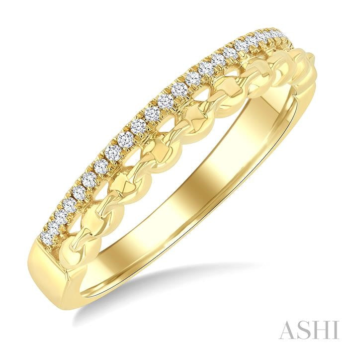 ASHI Petite Diamond Fashion Band 389N8PPTSYG