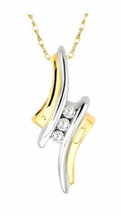 Parkplace Jewelers 3 Stone Diamond Pendant 63298PPFXPDYG