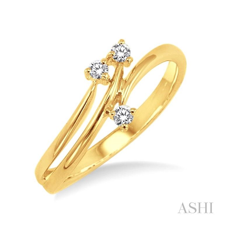 ASHI Diamond Fashion Ring 10758PPTXYG