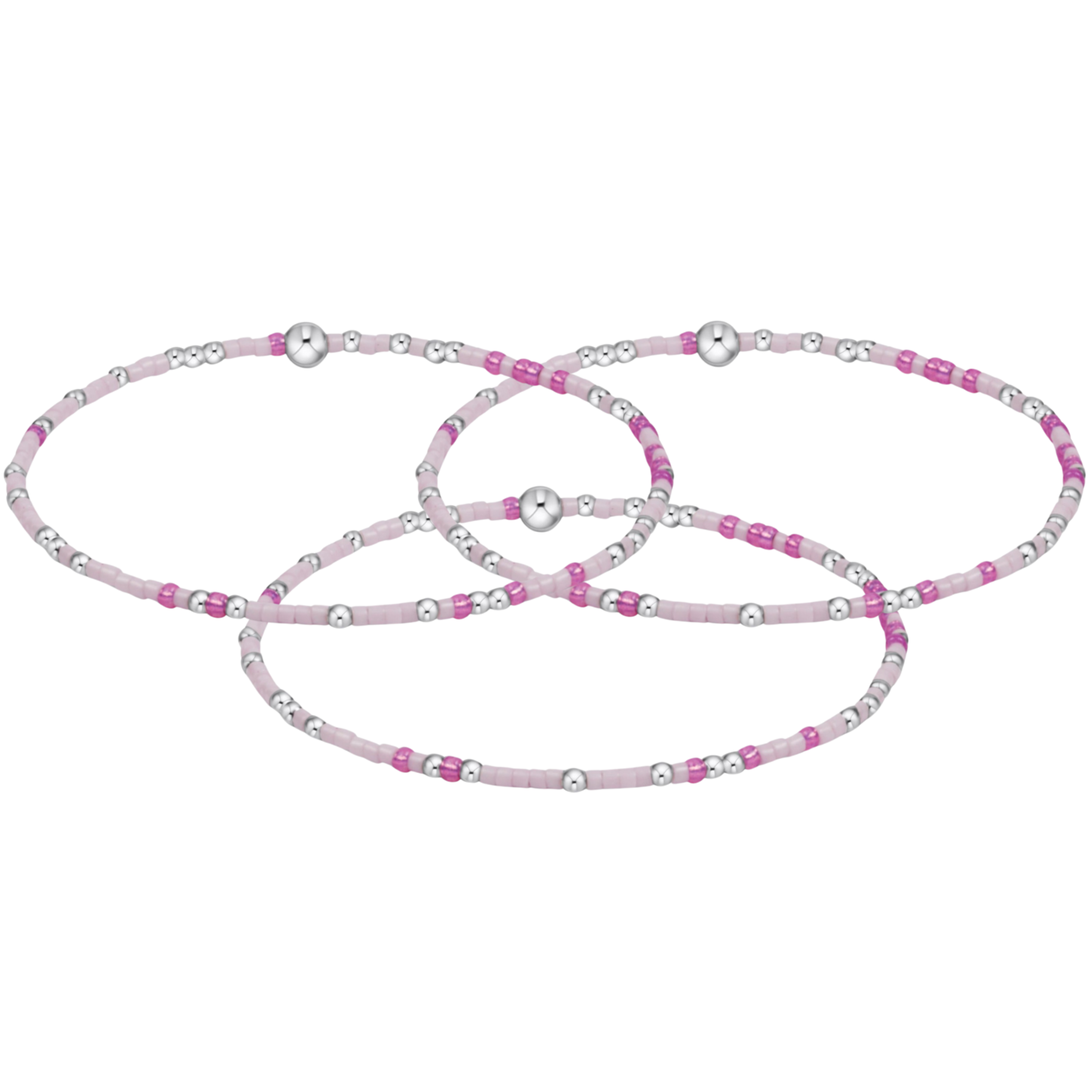 Enewton hope unwritten sterling bracelet - caught in a pinkle (set of 3) BHOPUNWSSCIAPSO3
