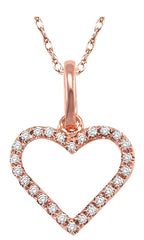 Parkplace Jewelers Heart Shape Diamond Pendant 93698PPFXPDPG