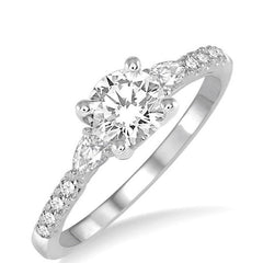 Parkplace Jewelers Round Shape Diamond Engagement Ring 23712PPFHWG-LE-RD
