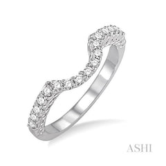 ASHI Diamond Wedding Band 22775PPFVWG-WB
