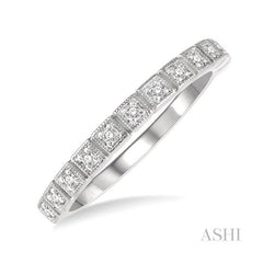 ASHI Stackable Diamond Wedding Band 301A8PPFHWG