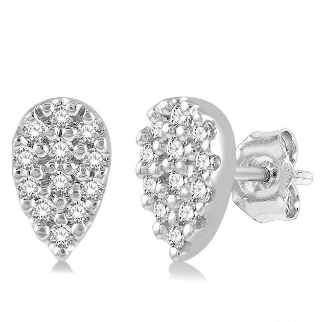 Parkplace Jewelers Pear Shape Petite Diamond Fashion Earrings 645A8PPTSERWG