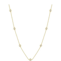 Parkplace Jewelers Diamond Station Necklace 997B0PPTSNKYG