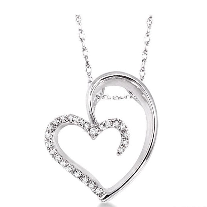 Parkplace Jewelers Heart Shape Diamond Fashion Pendant 93688PPTXPDWG