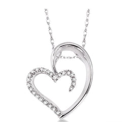 Parkplace Jewelers Heart Shape Diamond Fashion Pendant 93688PPTXPDWG