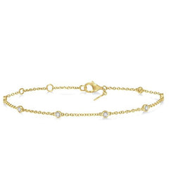 Parkplace Jewelers Diamond Station Chain Bracelet 707CQPPFGYG