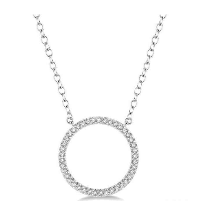 Parkplace Jewelers Circle Diamond Fashion Pendant 678T8PPTSPDWG