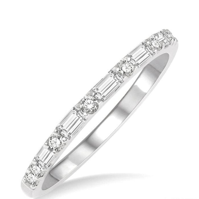 Parkplace Jewelers Stackable Baguette Diamond Fashion Band 31595PPFHWG