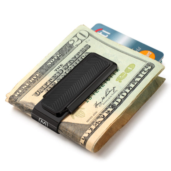 MClip Stainless Blackout Chevron BK-BSS-BKCV