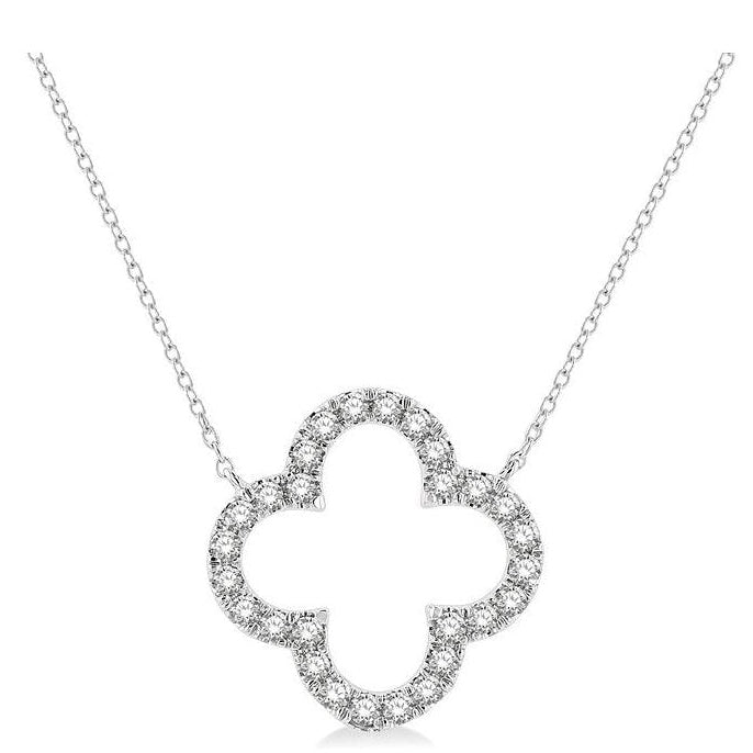 Parkplace Jewelers Clover Diamond Pendant 995JHPPFGNKWG