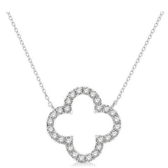 Parkplace Jewelers Clover Diamond Pendant 995JHPPFGNKWG