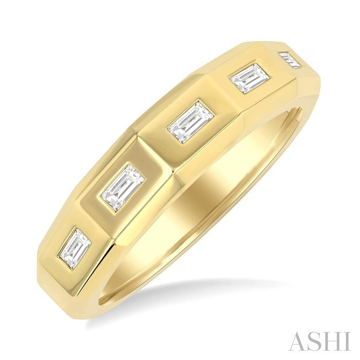 ASHI Baguette Diamond Fashion Band 410A8PPFGYG