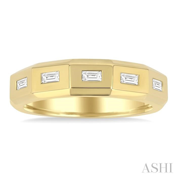 ASHI Baguette Diamond Fashion Band 410A8PPFGYG