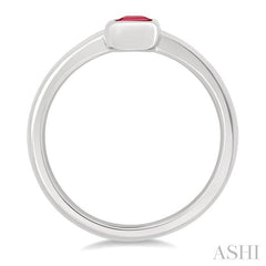 ASHI Emerald Shape Gemstone Solitaire Ring 41909PPF@RBWG-OC