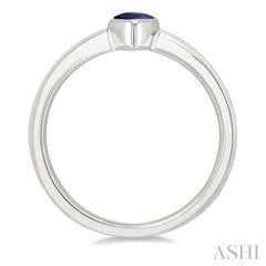 ASHI Pear Shape Gemstone Solitaire Ring 41909PPF@SPWG-PR