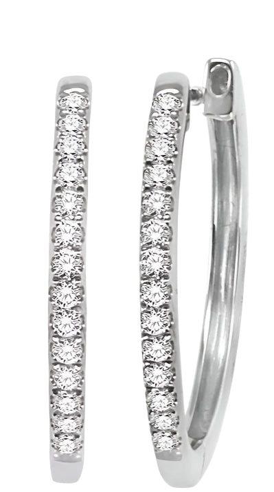 Parkplace Jewelers Diamond Hoop Earrings 63986PPTXERWG