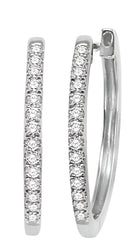 Parkplace Jewelers Diamond Hoop Earrings 63986PPTXERWG