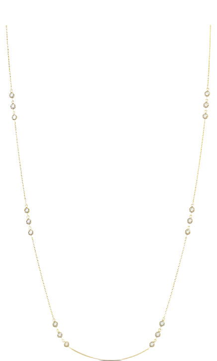 Parkplace Jewelers 3 Stone Diamond Station Necklace 994CVPPFGNKYG