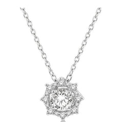 Parkplace Jewelers Round Shape Halo Diamond Fashion Pendant 908F5PPFHPDWG