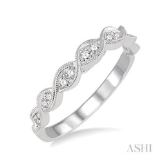ASHI Diamond Wedding Band 28207PPFVWG-WB