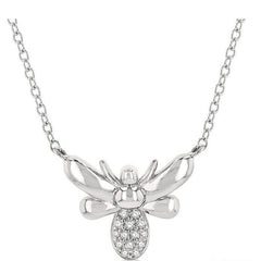 Parkplace Jewelers Bumble Bee Petite Diamond Fashion Pendant 649A9PPTSPDWG